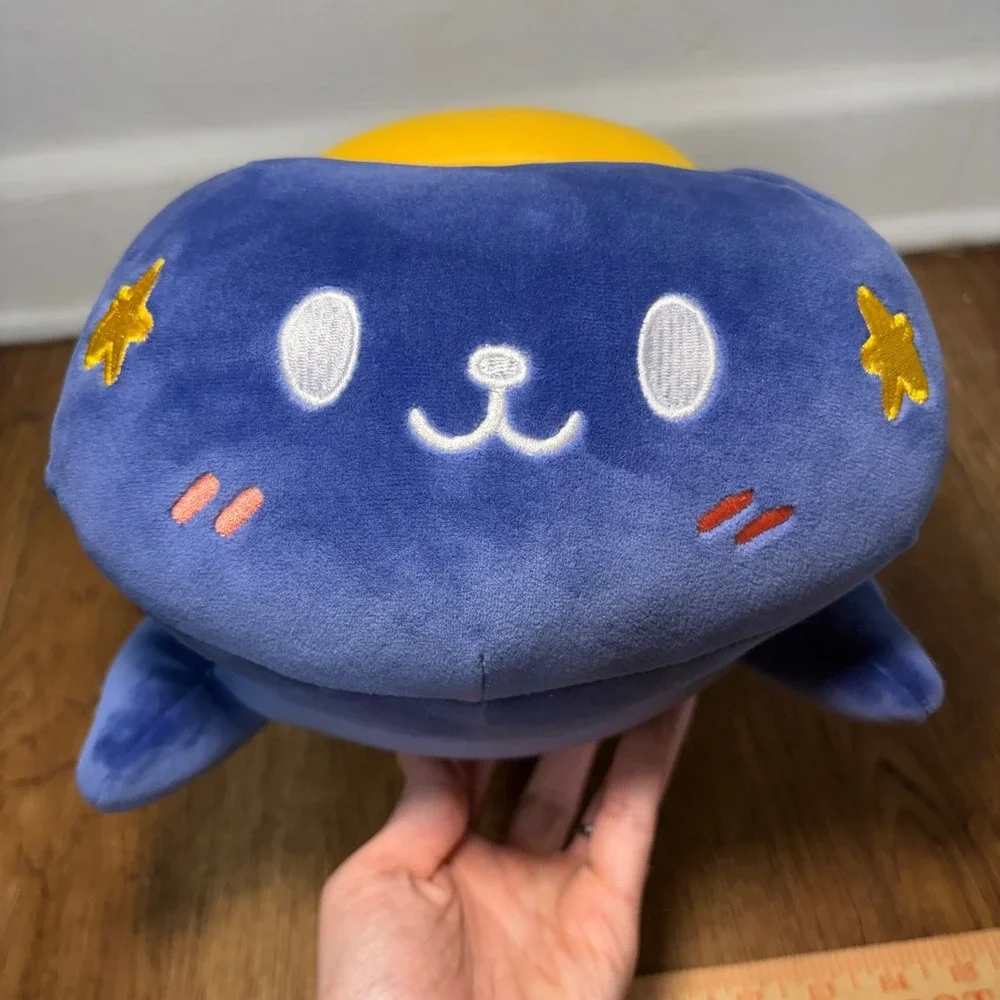 Kenji Yabu Sushi Night Cat Plush 14in Cute Kawaii‎ Soft Toy Cushion Embroidered